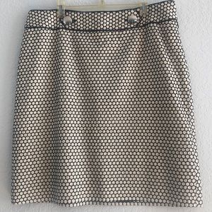 Beautiful Ann Taylor skirt classic geometric print